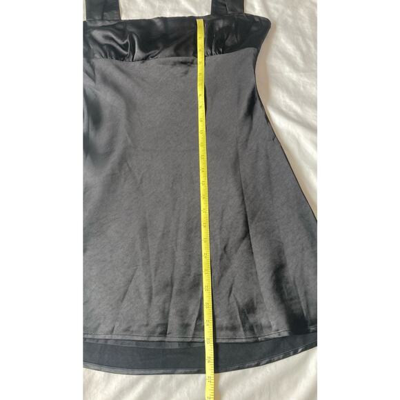 NEW Princess Polly Radioactive Bias Cut Satin Mini Cocktail Party Dress - US 8 - Picture 4 of 13